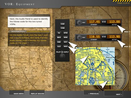 导航软件 - Avionics™ 4.0. - AVIATION TUTORIALS COMPANY, LLC - 用于航空工程 / 用于iPad / 用于iPhone