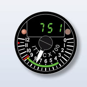 温度仪表 - H1850 Series - Howell Instruments  - 模拟 / 数字 / 发动机