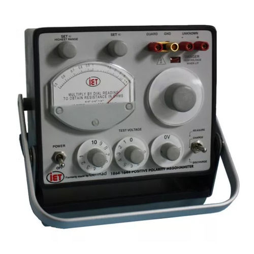 便携式兆欧表 - GENRAD 1864-1644 - Iet Labs  - 台式 / 用于航空工业