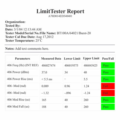 测试软件 - LTS100 / LTS200 - WS Technologies  - 用于航空工程