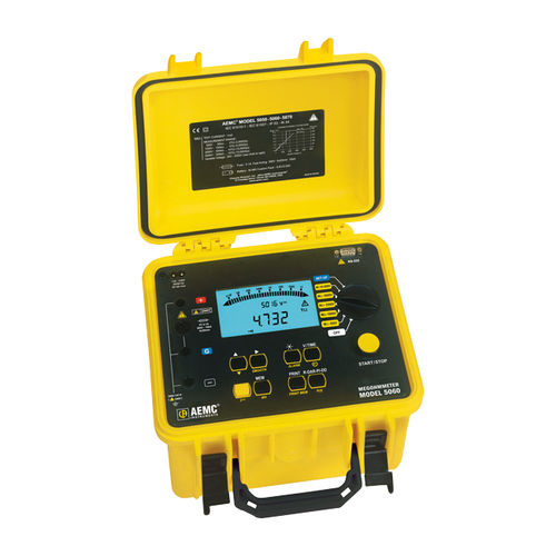 便携式兆欧表 - 5060 - AEMC Instruments  - 用于航空工业