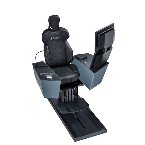 飞行模拟器座椅 - COMMAND XXL - Cleemann Simulator Seats - 用于飞行员 / 内置屏幕 / 带扶手