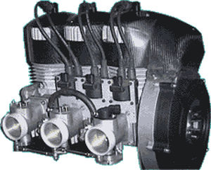 50-100ch活塞发动机 - MZ-301 - Compact Radial Engines - 50 - 100kg / 超轻动力三角翼用 / 二冲程