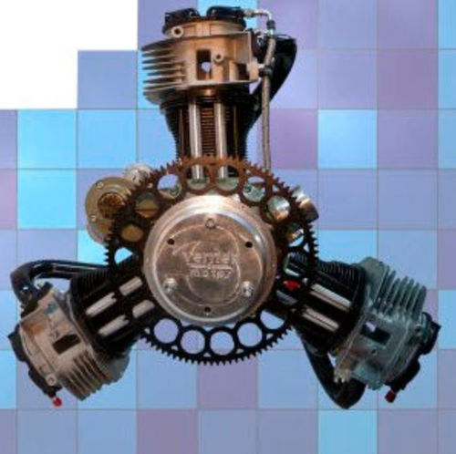 10-50ch活塞发动机 - SCARLETT 3VL - Verner Motor - 10 - 50kg / 轻型飞机 / 四冲程