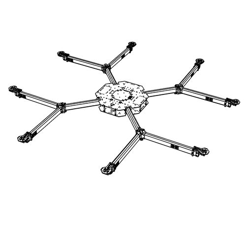 专业用途无人机 - Octo Pro - Gryphon Dynamics - 安防 / 航拍 / 测绘