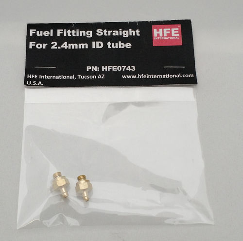 快速航空管件 - HFE0743 - HFE International - 直线型 / 用于燃料 / 黄铜