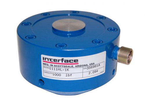 压缩式称重传感器 - 1101 - Interface force measurement Solutions - 用于航空航天业 / 高精度 / 应变式