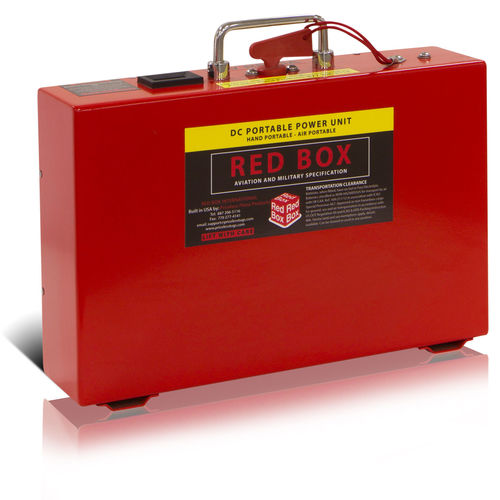 电池动力地面电源装置 - RB25A - RED BOX INTERNATIONAL LTD. - 固定 / 飞机 / 直流
