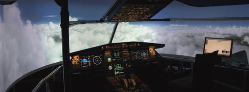 飞行模拟器 - A320 - VIER IM POTT - 训练 / 封闭式驾驶舱
