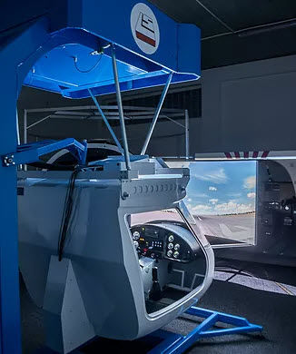 飞机模拟器 - GP ONE - ZALL LETOV SIMULATORY S.R.O. FLIGHT SIMULATION CENTRE - 训练 / 驾驶舱
