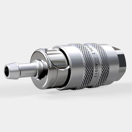 快速航空管件 - ADS series - STÄUBLI Connectors - 直线型 / 压缩空气 / 不锈钢
