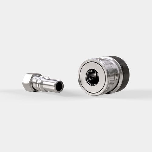 快速航空管件 - RTD series - STÄUBLI Connectors - 直线型 / 压缩空气 / 不锈钢