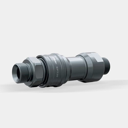 快速航空管件 - SPT series - STÄUBLI Connectors - 直线型 / 空气和气体 / 用于水