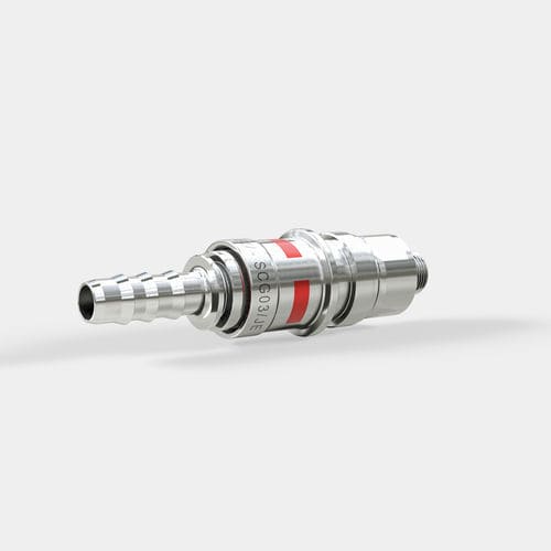 快速航空管件 - SCG series - STÄUBLI Connectors - 直线型 / 用于油 / 用于水
