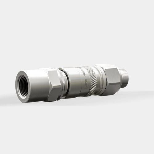 快速航空管件 - RME series - STÄUBLI Connectors - 直线型 / 用于气体 / 液压
