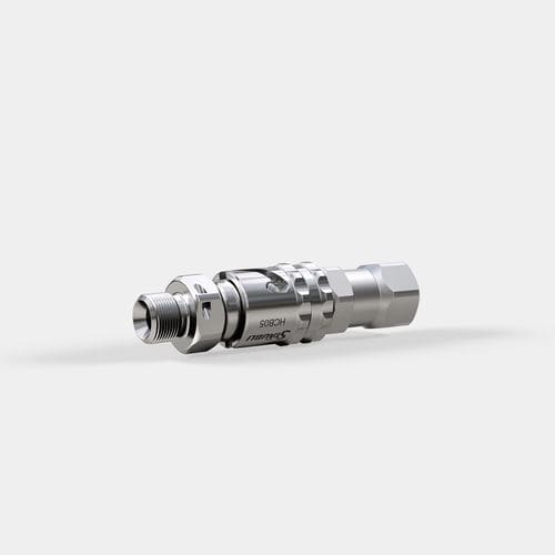 快速航空管件 - HCB series - STÄUBLI Connectors - 直线型 / 空气和气体 / 液压