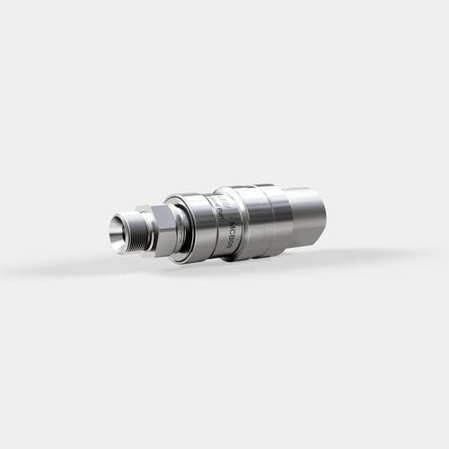 快速航空管件 - MCB series - STÄUBLI Connectors - 直线型 / 用于气体 / 用于水