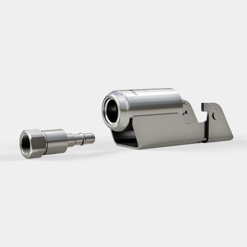 快速航空管件 - BRW series - STÄUBLI Connectors - 直线型 / 用于气体 / 不锈钢