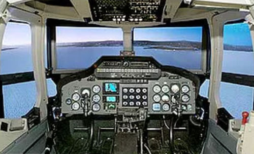 直升机模拟器 - Fidelity Flight Simulation, Inc. - 训练 / 封闭式驾驶舱
