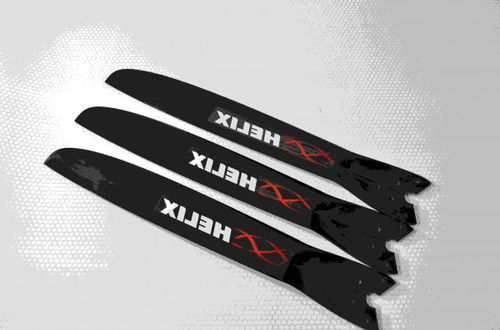 顺时针飞机螺旋桨 - R-GEZ-04-3 - HELIX propeller - 35-40" / 3 / 固定螺距