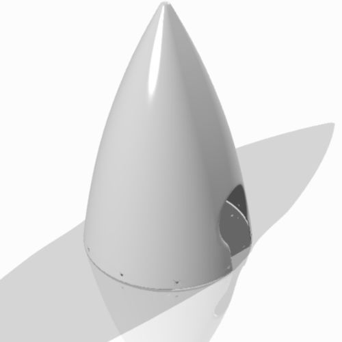 12-14"飞机整流锥 - TCB0752637-16 - TCB Composite - 双叶式 / 复合材料