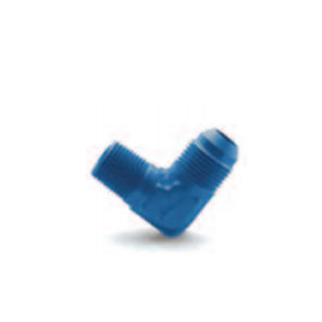 螺纹航空管件 - AS5195 - Aerocom Specialty Fittings, Inc. - 90°弯曲 / 用于气体 / 用于蒸汽
