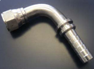 90°弯曲航空管件 - 250FJX90SS series  - Aerocom Specialty Fittings, Inc. - 空气和气体 / 用于燃油 / 用于水