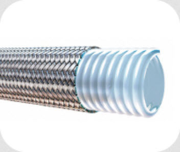 空气软管 - ATC/ATCB -8  - Aerocom Specialty Fittings, Inc. - 不锈钢 / 金属 / PTFE
