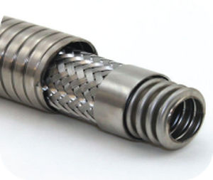 气体软管 - FMH8 series  - Aerocom Specialty Fittings, Inc. - 用于燃料 / 不锈钢 / 用于建筑工地