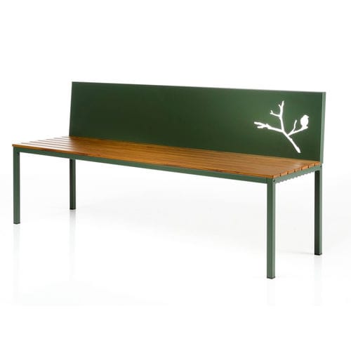 机场长凳 - BIRDY - Altek Italia Design Srl - 金属