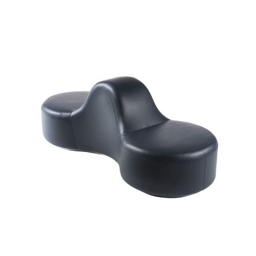 机场长凳 - MOLECOLA 2 - Altek Italia Design Srl - 皮质 / 木质