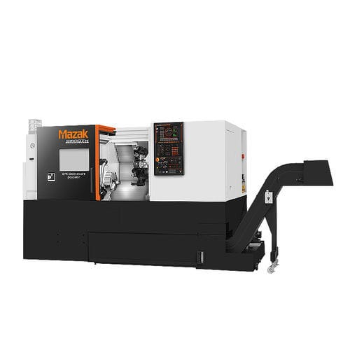 卧式车床 - QT-COMPACT 100MY L - MAZAK - CNC数控 / 3轴 / 用于航空航天业