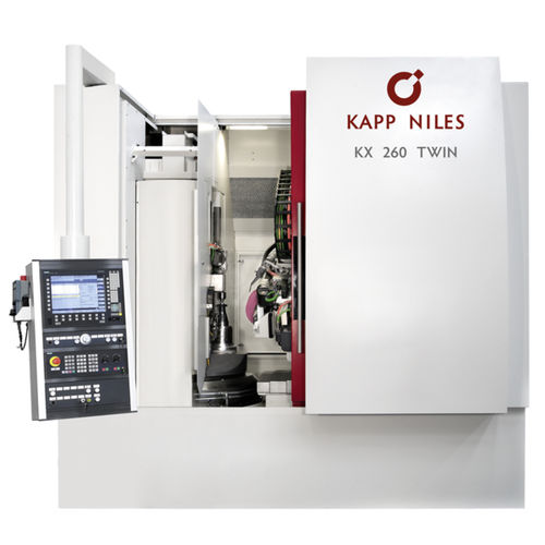 齿轮粉碎机 - KX TWIN series - KAPP NILES - 外圆 / 用于航空工程 / 刀具