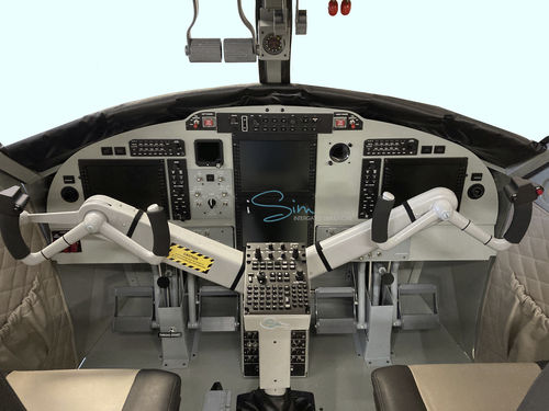 飞行模拟器 - DHC6-400 - iSim Ltd - 训练 / 封闭式驾驶舱