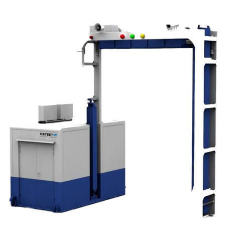 卡车扫描仪 - FS6000 - DETEKTIN - Revendeur exclusif de NUCTECH - 集装箱 / 检查 / X射线