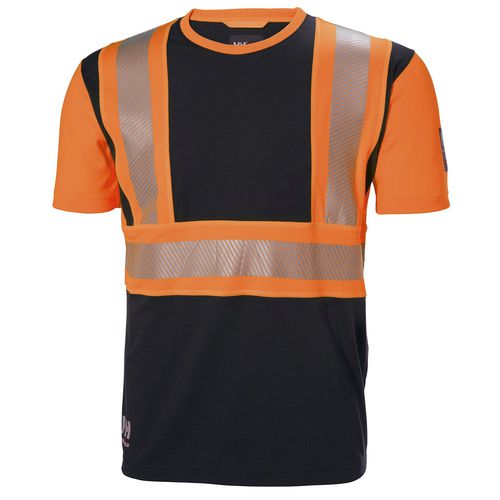 工作T恤衫 - 79271 - Helly Hansen Work Wear - 机场跑道 / 反光