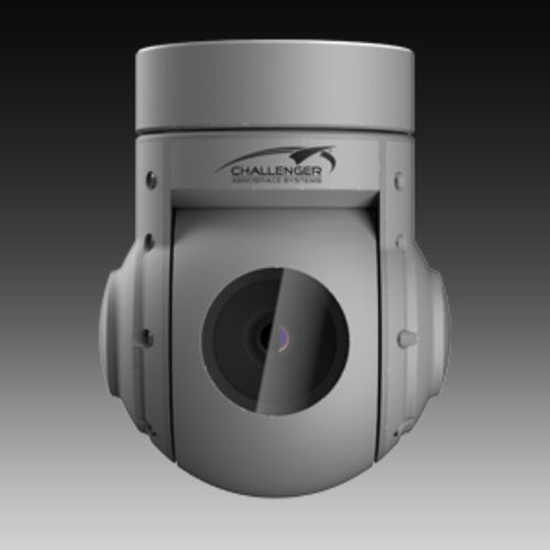双轴稳定器 - EXSS-90 - Challenger Aerospace Systems - 无人机 / 缩放功能 / 带有摄像头