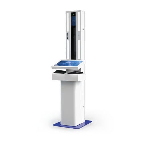 登机牌读取器登机办理终端 - DERMALOG Identification Systems - 带护照读取器 / 带条形码读取器 / CUSS