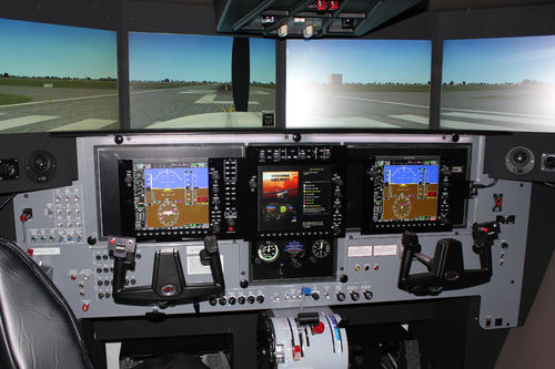 飞行模拟器 - AMS - Redbird Flight Simulations - 训练 / 封闭式驾驶舱