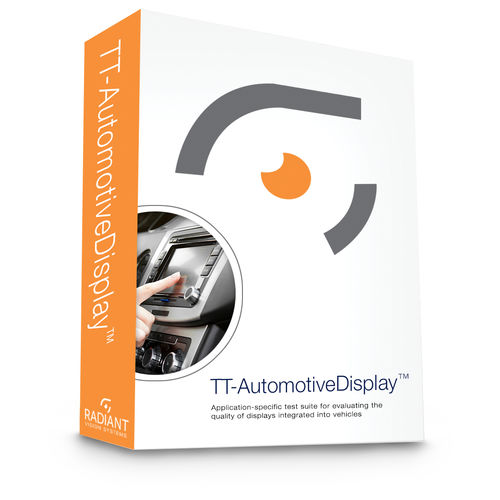 测试软件库 - TT-AutomotiveDisplay™ - RADIANT VISION SYSTEMS - 编程 / 测量 / 火花光发射