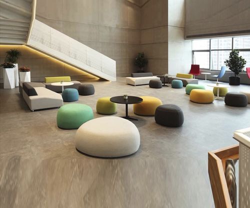 机场沙发 - SJ5203 - Guangdong Oshujian Furniture Manufacturing Co., Lt - 紧凑型 / 布料 / 金属