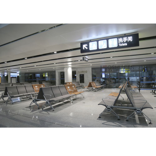 机场联排座椅 - SJ9063P - Guangdong Oshujian Furniture Manufacturing Co., Lt - 三人座 / 4人座 / 5人座
