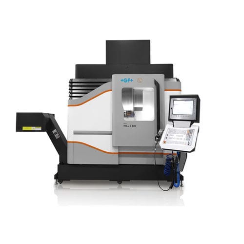 立式铣床 - MILL E 800 - GF Machining Solutions - Step Tec - 用于航空工程 / 3轴 / 用于航空航天业