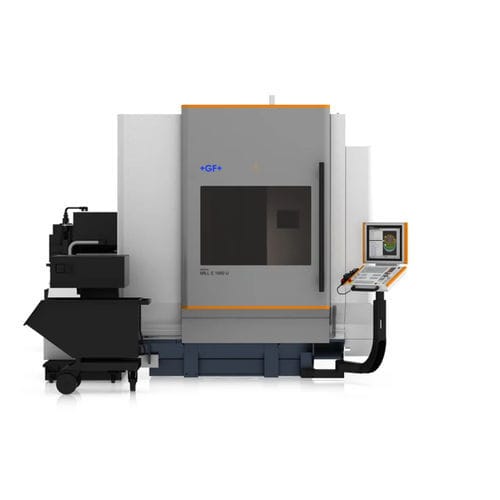 CNC数控铣床 - MILL E 1 series - GF Machining Solutions - Step Tec - 立式 / 用于航空工程 / 5轴及以上