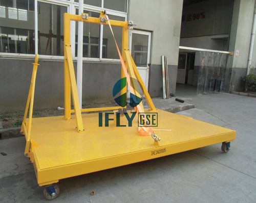 双车轴拖车 - IAE1N20005 - Shanghai Ifly GSE Co.,Ltd. - 货运飞机 / 机场 / 飞机
