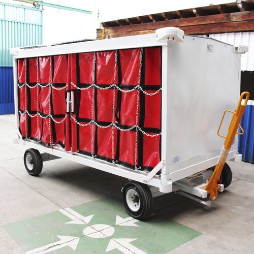 地勤行李车 - AIMX-BCE-01 - AEROINEC - 4轮 / 带篷布 / 开放式