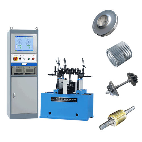 卧式平衡机 - PHQ-160H - Shanghai Jianping Dynamic Balancing Machine - 皮带驱动 / 用于航空工程 / 高精度