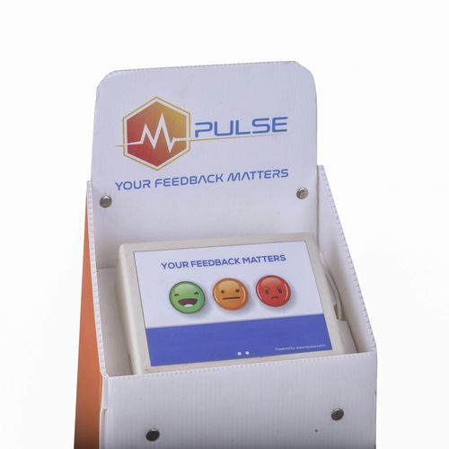 台式满意度评价器 - POS - Madbee mobility solutions pvt.ltd - 机场
