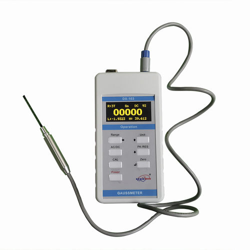 数字高斯计 - DX-103A - Xiamen Dexing Magnet Tech. Co., Ltd. - 便携式 / 用于航空工业