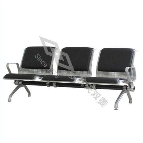 机场联排座椅 - SL-ZY015 - Hubei Space Double Rhombus Logistics Technology Co., Ltd. - 三人座 / 钢 / 带扶手